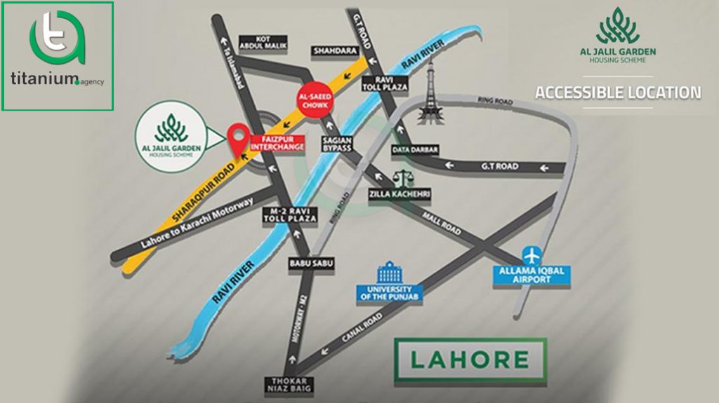 Al-Jalil Gardens Location