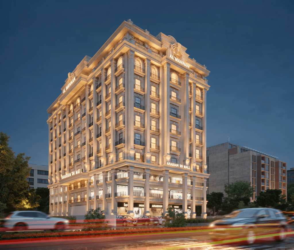 Arabian 99 Mall and Apartments Bahria Orchard Lahore