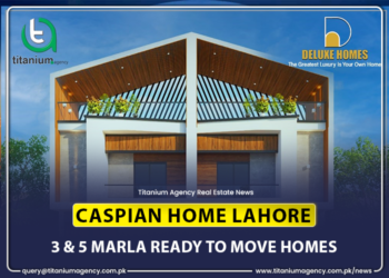 Caspian Homes Lahore – 5 Marla Home On Installments