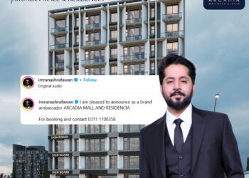 Imran Ashraf Joins Arcadia Mall & Residencia – A New Era of Luxury Living