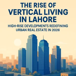 Vertical Living in Lahore, the cultural and economic heart of Pakistan, is undergoing an exciting transformation in its real estate landscape.
