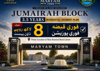 Maryam Town Jumairah Block Payment Plan | 3.5 Years Installments | Possession on Down Payment